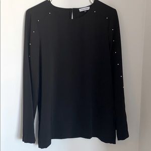 Calvin Klein Bell Sleeve Top